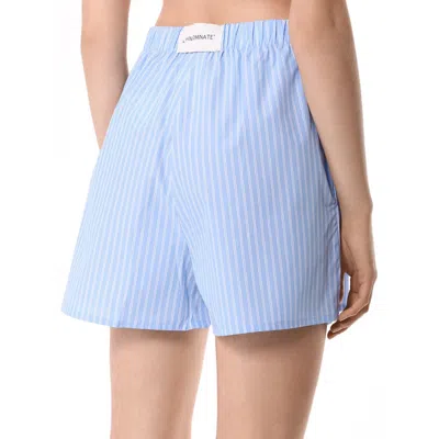 Hinnominate Blue Cotton Women's Short In Blue