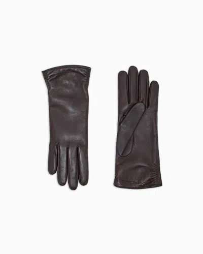 Giorgio Armani Lambskin Nappa Leather Gloves