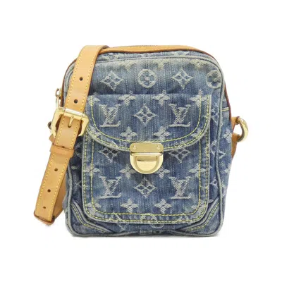 Pre-owned Louis Vuitton Monogram Denim Blue Monogram Denim Shoulder Bag ()