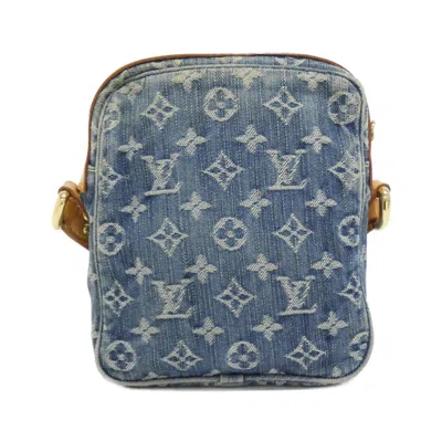 Pre-owned Louis Vuitton Monogram Denim Blue Monogram Denim Shoulder Bag ()