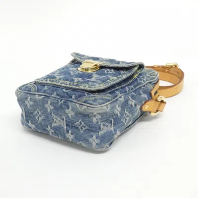Pre-owned Louis Vuitton Monogram Denim Blue Monogram Denim Shoulder Bag ()