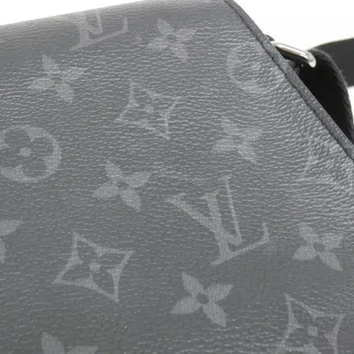 Pre-owned Louis Vuitton Monogram Eclipse Black Coated Canvas Shoulder Bag ()