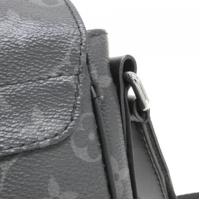 Pre-owned Louis Vuitton Monogram Eclipse Black Coated Canvas Shoulder Bag ()