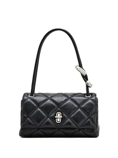 Marc Jacobs The Quilted Mini Dual Shoulder Bag Black In Black