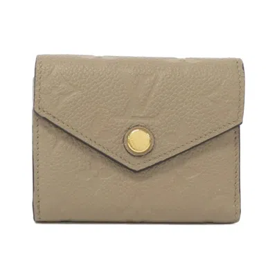 Pre-owned Louis Vuitton Monogram Empreinte Monogram Tourterelle Monogram Empreinte Coin Purse/coin Case (pre-o