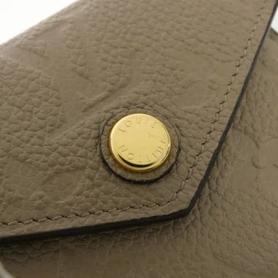 Pre-owned Louis Vuitton Monogram Empreinte Monogram Tourterelle Monogram Empreinte Coin Purse/coin Case (pre-o