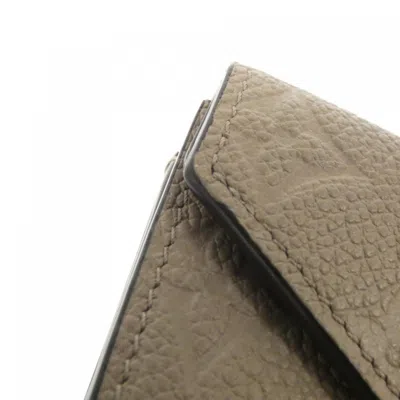 Pre-owned Louis Vuitton Monogram Empreinte Monogram Tourterelle Monogram Empreinte Coin Purse/coin Case (pre-o