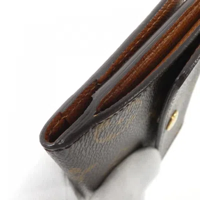 Pre-owned Louis Vuitton Monogram Marron Coated Canvas Coin Purse/coin Case () In Brown