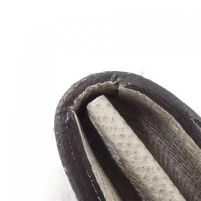 Pre-owned Louis Vuitton Monogram Marron Coated Canvas Long Wallet (bi-fold) () In Brown