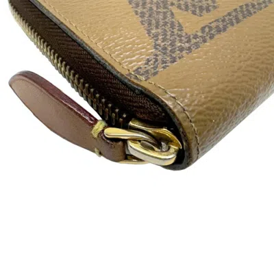Pre-owned Louis Vuitton Monogram Monogram Reverse Monogram Reverse Long Wallet (bi-fold) ()