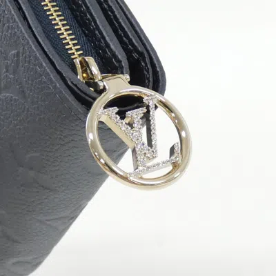 Pre-owned Louis Vuitton Monogram Navy Monogram Empreinte Wallet (bi-fold) ()