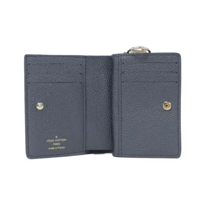 Pre-owned Louis Vuitton Monogram Navy Monogram Empreinte Wallet (bi-fold) ()