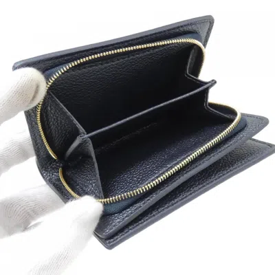 Pre-owned Louis Vuitton Monogram Navy Monogram Empreinte Wallet (bi-fold) ()