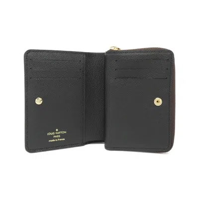 Pre-owned Louis Vuitton Monogram Reverse Marron Monogram Monogram Reverse Monogram Reverse Monogram Wallet (bi In Brown