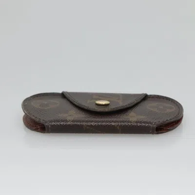 Pre-owned Louis Vuitton Multiclés Brown Canvas Wallet  ()