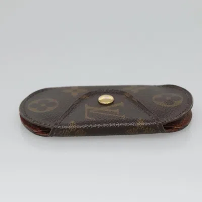 Pre-owned Louis Vuitton Multiclés Brown Canvas Wallet  ()