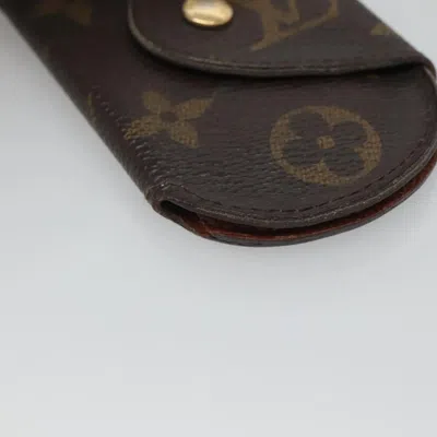 Pre-owned Louis Vuitton Multiclés Brown Canvas Wallet  ()