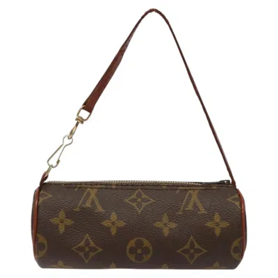 Pre-owned Louis Vuitton Papillon Brown Canvas Clutch Bag ()