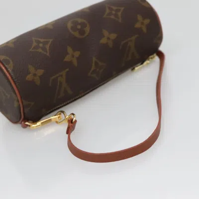 Pre-owned Louis Vuitton Papillon Brown Canvas Clutch Bag ()