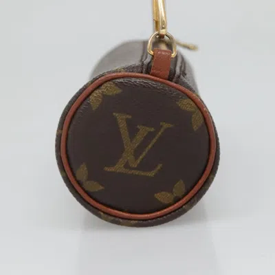Pre-owned Louis Vuitton Papillon Brown Canvas Clutch Bag ()