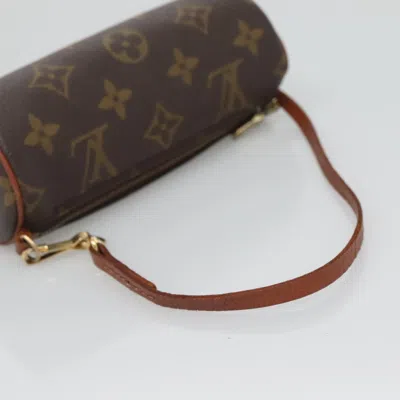 Pre-owned Louis Vuitton Papillon Brown Canvas Clutch Bag ()
