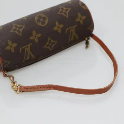 Pre-owned Louis Vuitton Papillon Brown Canvas Clutch Bag ()
