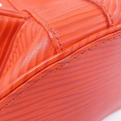 Pre-owned Louis Vuitton Rouge Leather Backpack ()