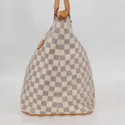 Pre-owned Louis Vuitton Saleya White Canvas Tote Bag ()