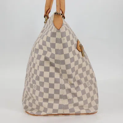 Pre-owned Louis Vuitton Saleya White Canvas Tote Bag ()