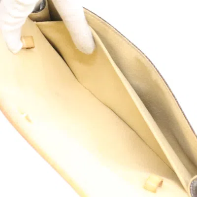 Pre-owned Louis Vuitton Twin Brown Canvas Clutch Bag ()