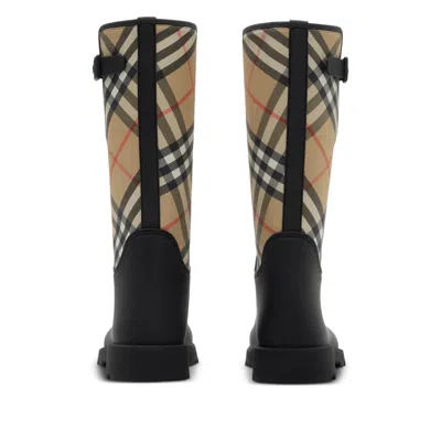 Burberry Giorgio Brato Giubbotto Con Cappuccio In Montone In Black