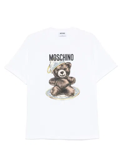 Moschino Tshirt Clothing In White