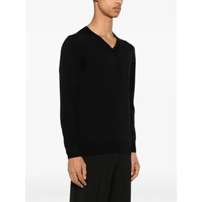Tagliatore Sweaters In Black