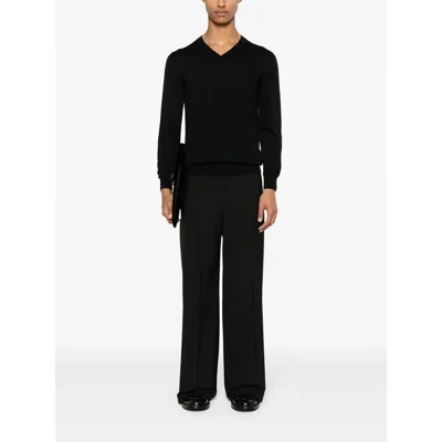 Tagliatore Sweaters In Black