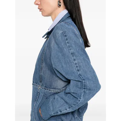 E.l.v Denim E.l.v. Denim Outerwears In Blue