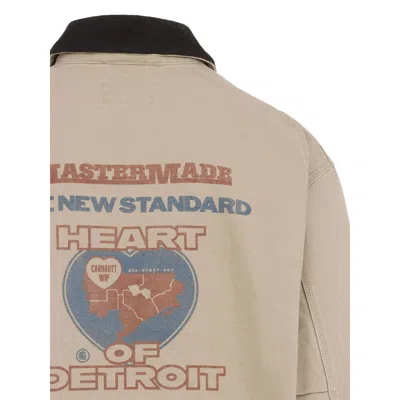 Carhartt Wip Dayton Trucker Dusty Brown Jacket In Neutral
