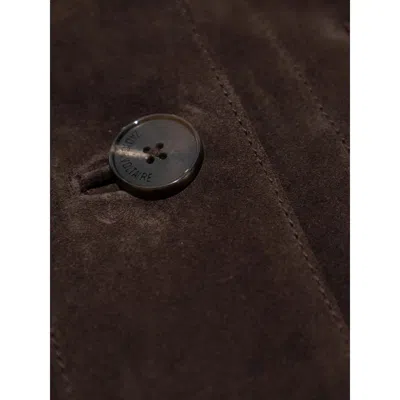 Zadig & Voltaire Lessa Button-up Jacket In Brown