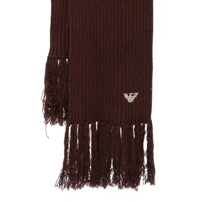 Emporio Armani Brown Scarves & Gloves