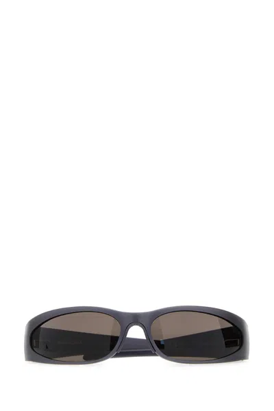 Balenciaga Graphite Aluminum Reverse Xpander 2.0 Sunglasses In Gray