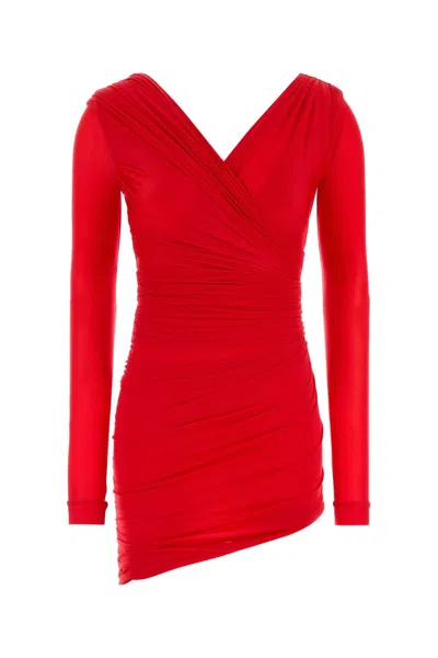 Balenciaga Draped Mini Dress