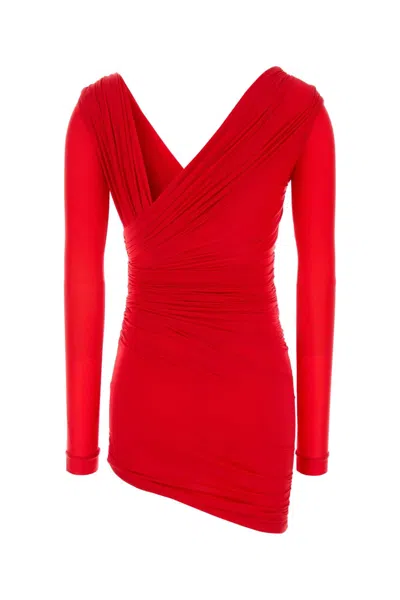 Balenciaga Draped Mini Dress