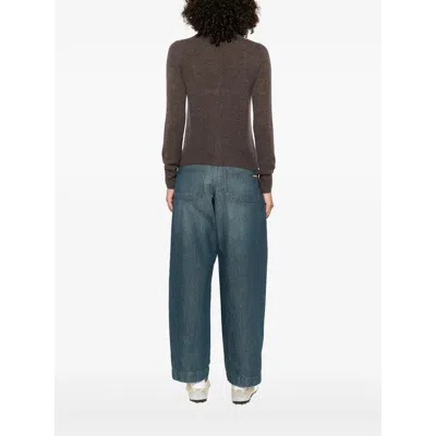 Aragona Button-front Cashmere Cardigan In Brown