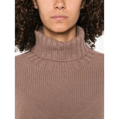 Aragona Turtleneck Cashmere Sweater In Pink