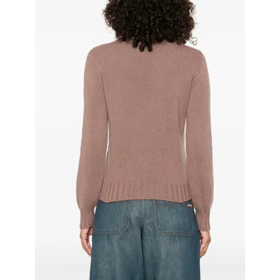 Aragona Turtleneck Cashmere Sweater In Pink