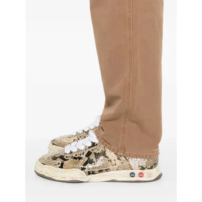 7 For All Mankind Straight Jeans In Brown