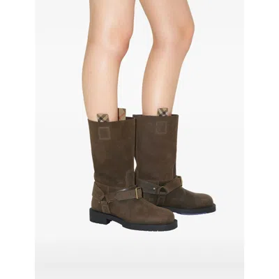 Burberry Suede Boots