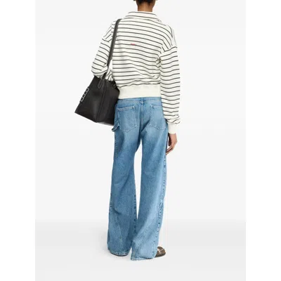 Jw Anderson Polo Sweatshirt In Neutral