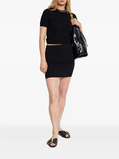 Balmain Textured Pattern Knit Top