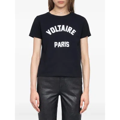 Zadig & Voltaire Alys Voltaire Paris Cotton Graphic T-shirt