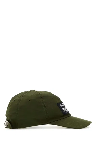 Baracuta England Army Green Polyester Blend Baseball Cap